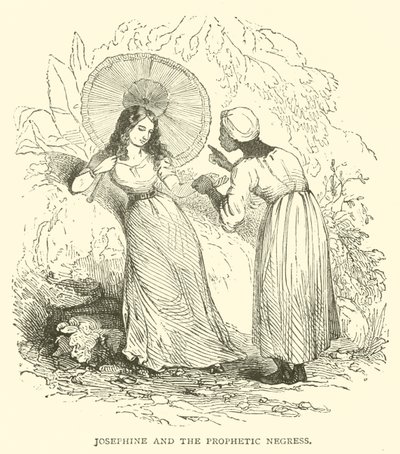 Josephine and the prophetic black woman by French School