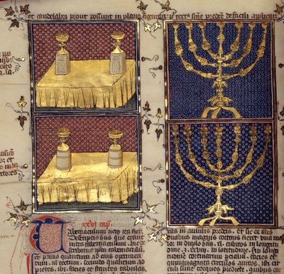 Proposal Tables and Candlesticks Used in Hebraic Rites by French School
