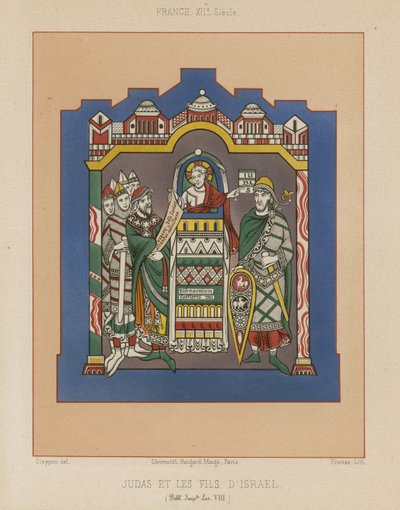 Judas and the Sons of Israel by French School