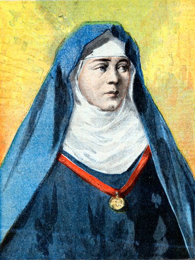 Julienne Duguesclin Benedictine nun, illustration 
