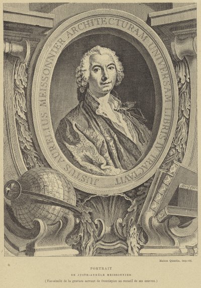 Juste-Aurele Meissonnier, French goldsmith, artist, architect and furniture designer by French School