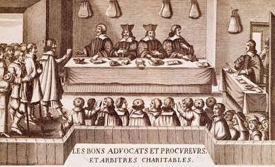 Justice during reign of Henry IV by French School