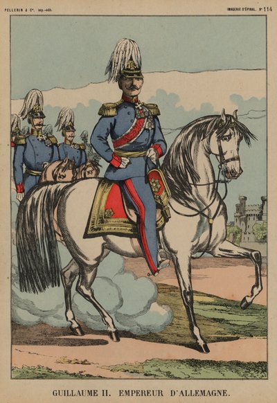 Kaiser Wilhelm II of Germany by French School