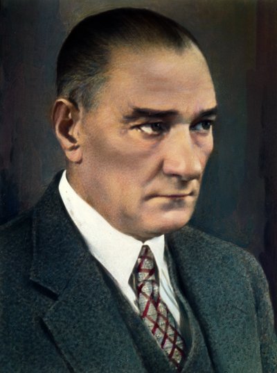Kemal Ataturk (1881-1938) c.1925-30 by French School