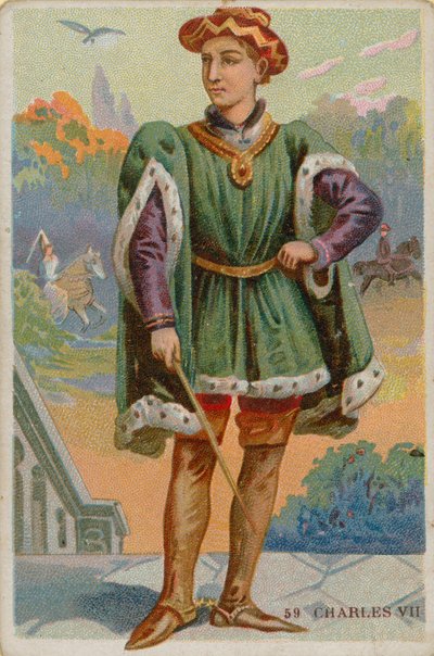 King Charles VII by French School