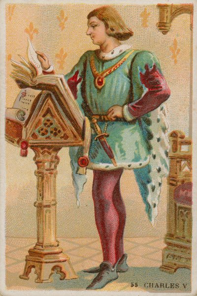 King Charles V by French School