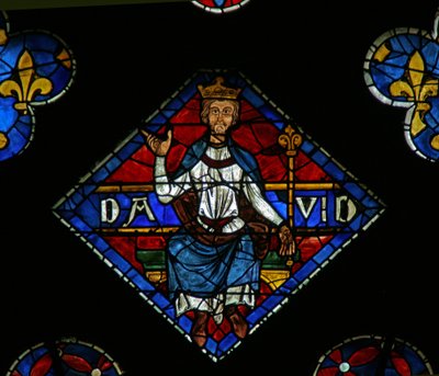 King David by French School
