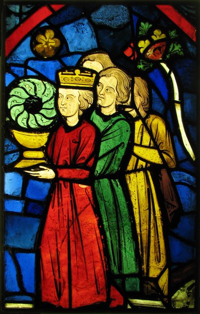 King Louis IX Carrying the Crown of Thorns by French School