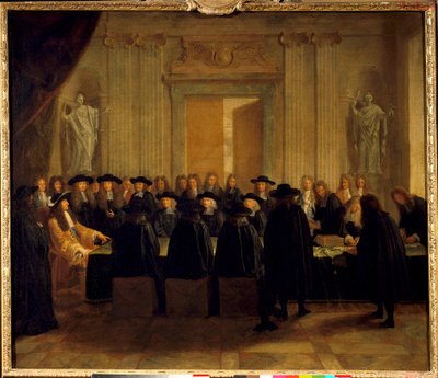 King Louis XIV Holding the Seals by French School