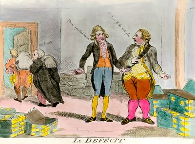 King Louis XVI and the financial deficit 