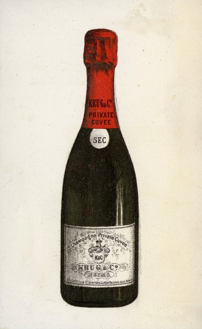 Krug Champagne by French School