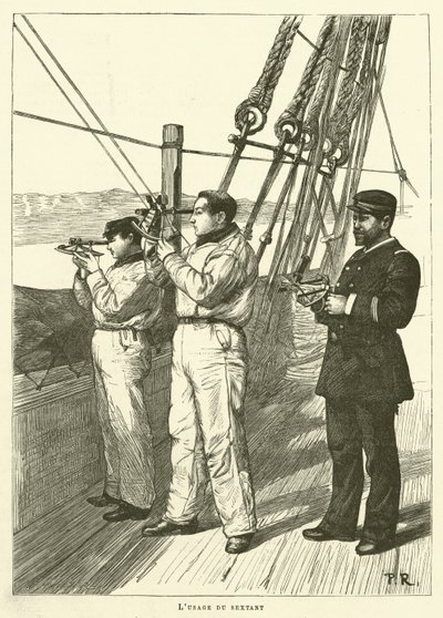 The Naval School (engraving) by French School