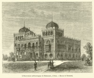 The Meteorological Observatory of Montsouris, Paris by French School