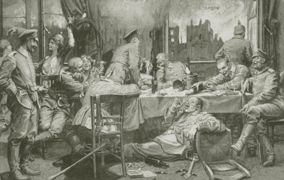 The Orgy by French School