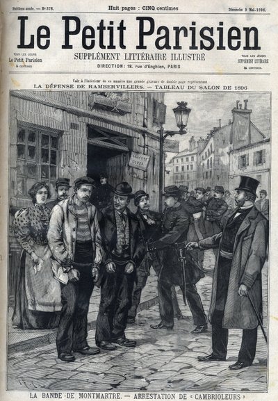 The Montmartre Gang: Police Arrested Burglars in Paris, in 