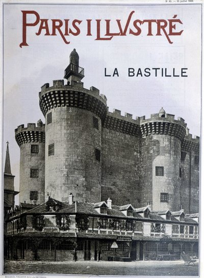La Bastille. Cover of the newspaper 