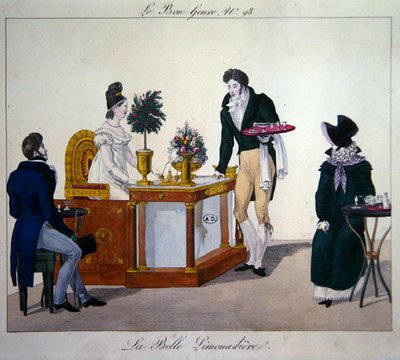 La Belle Limonadiere, illustration from 