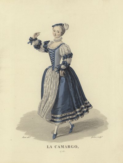 La Camargo, 1760 by French School