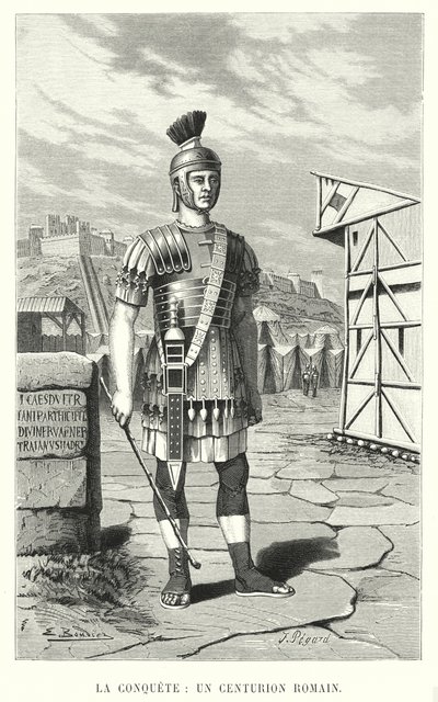 The Conquest, A Roman Centurion by French School
