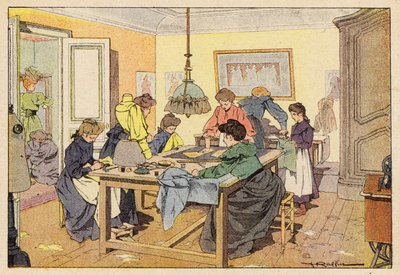 The Couturier by French School