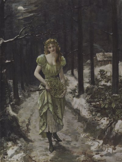 La Fee au Gui (The Mistletoe Fairy) by French School