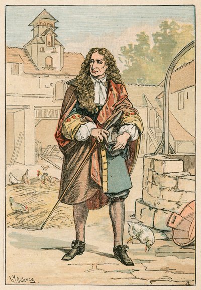 La Fontaine by French School