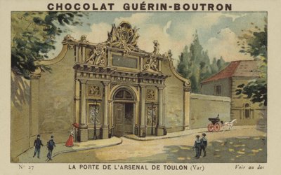 Arsenal Gate of Toulon, Var by French School