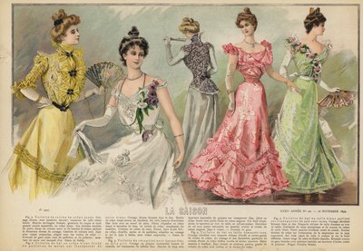 The Season Fashions by French School