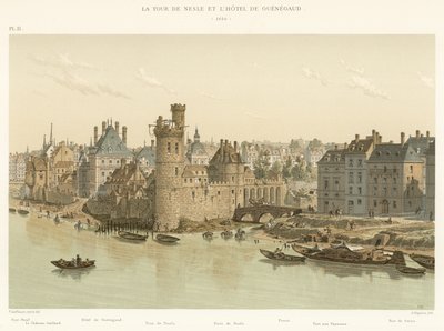 The Tower of Nesle and Hotel de Guénégaud, 1650 by French School