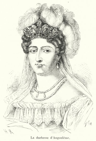 The Duchess of Angouleme by French School