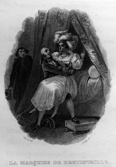 La Marquise de Pretintaille. Song by Beranger in 
