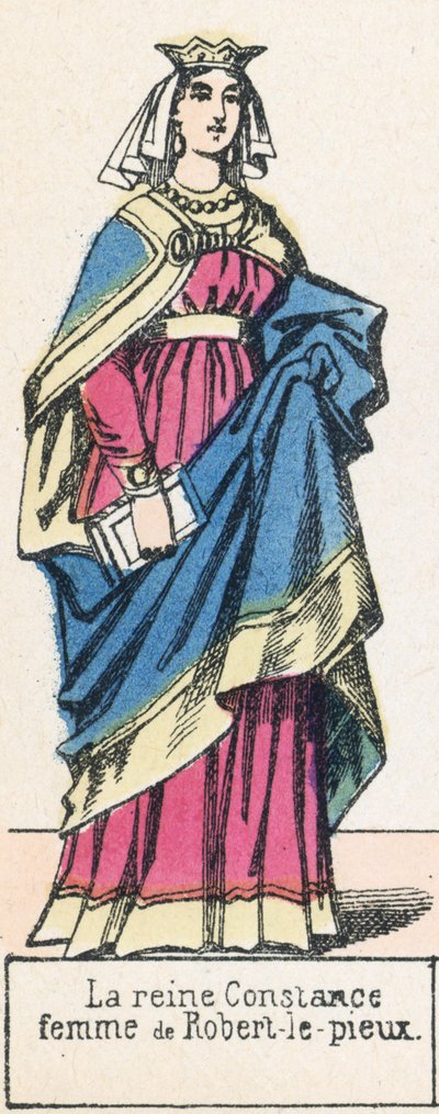 Queen Constance, Wife of Robert the Pious by French School