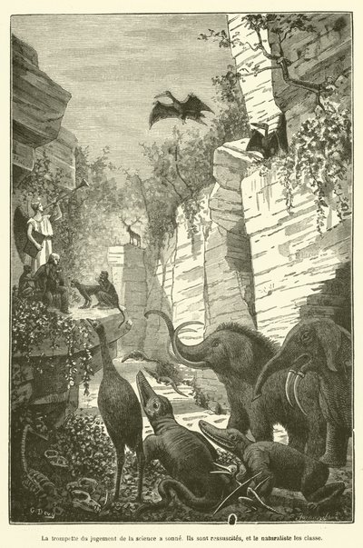 The Trumpet of the Judgment of Science Has Sounded by French School