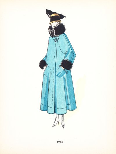 Ladies fashion, 1915 by French School