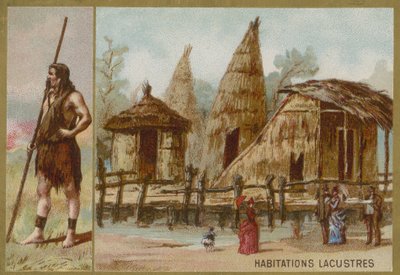Lake Dwellings by French School