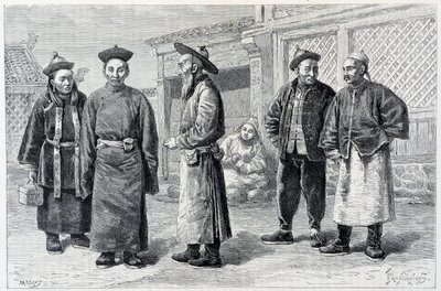 Lamas and Mongolians of Ala-Chan - in 