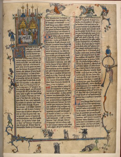 Lancelot-Grail (The Prose Vulgate Cycle) by French School