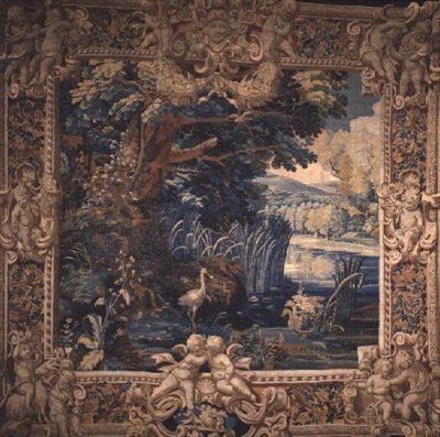 Landscape, Paris, early 17th century by French School