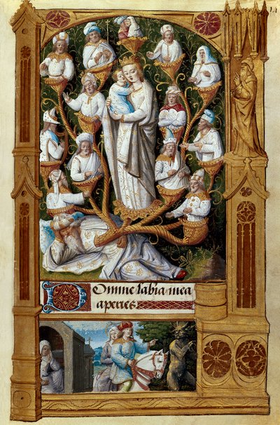 The Tree of Jesse by French School