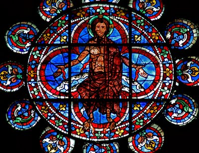 Last Judgement: Christ - Displaying the Wounds of the Crucifixion by French School