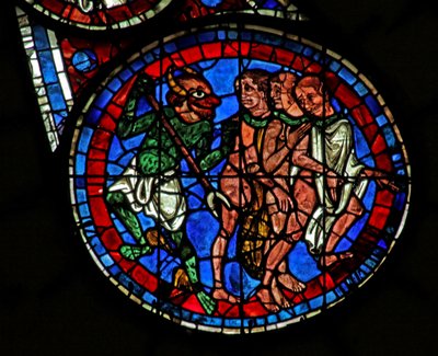 Last Judgement: A Devil Claiming Souls at Last Judgement by French School