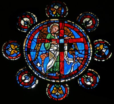 Last Judgement: An Angel with the Cross by French School