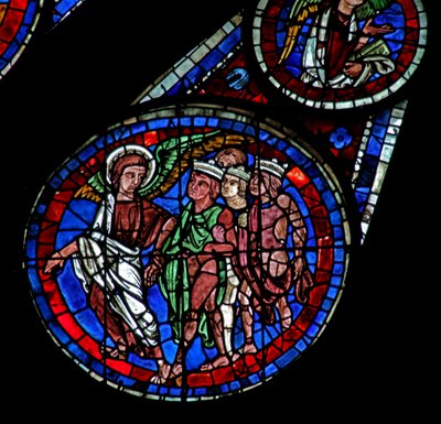 Last Judgement: Resurrected Souls with Crowns Are Led to Paradise by French School