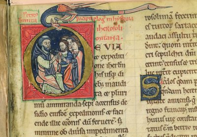 Peter the Hermit Gives out Crosses, from 