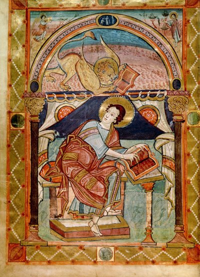St. Mark, French, from the Court School of Charlemagne by French School