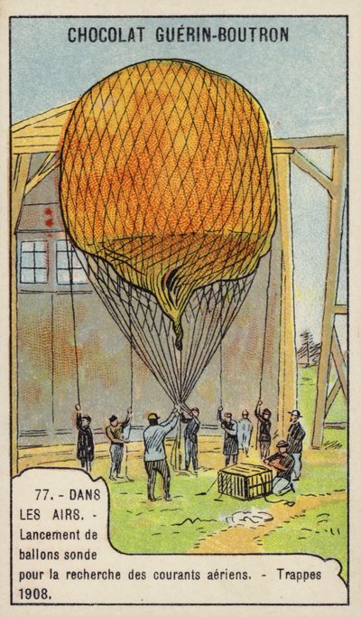Launching of Weather Balloons to Measure Air Currents, Trappes, France by French School