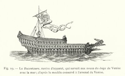 The Bucentaur, Ceremonial Ship Used for the Doge of Venice