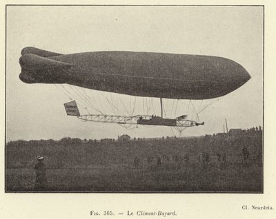 The Clement-Bayard (engraving) by French School