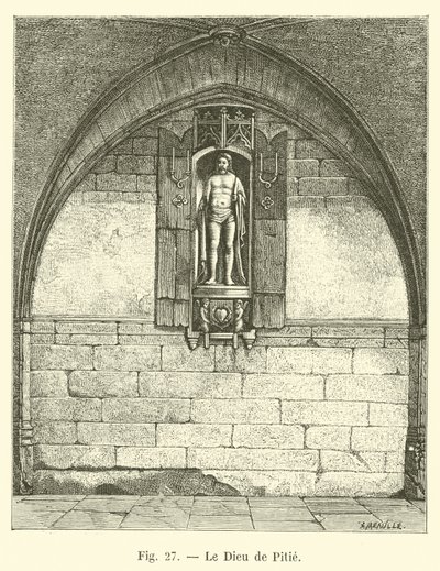 The God of Pity by French School