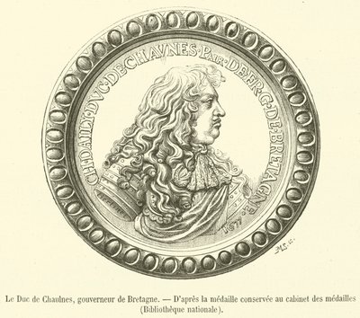 The Duke of Chaulnes, Governor of Brittany by French School